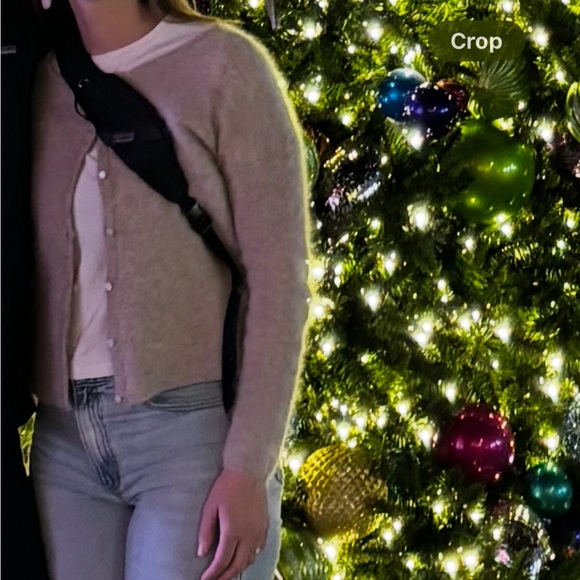 Sezane Gaspard Light Beige Cardigan XS - Picture 9 of 10